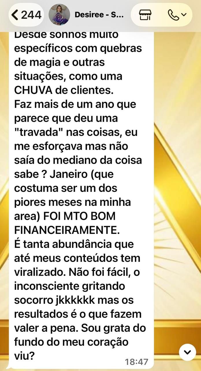 Depoimento de Desiree