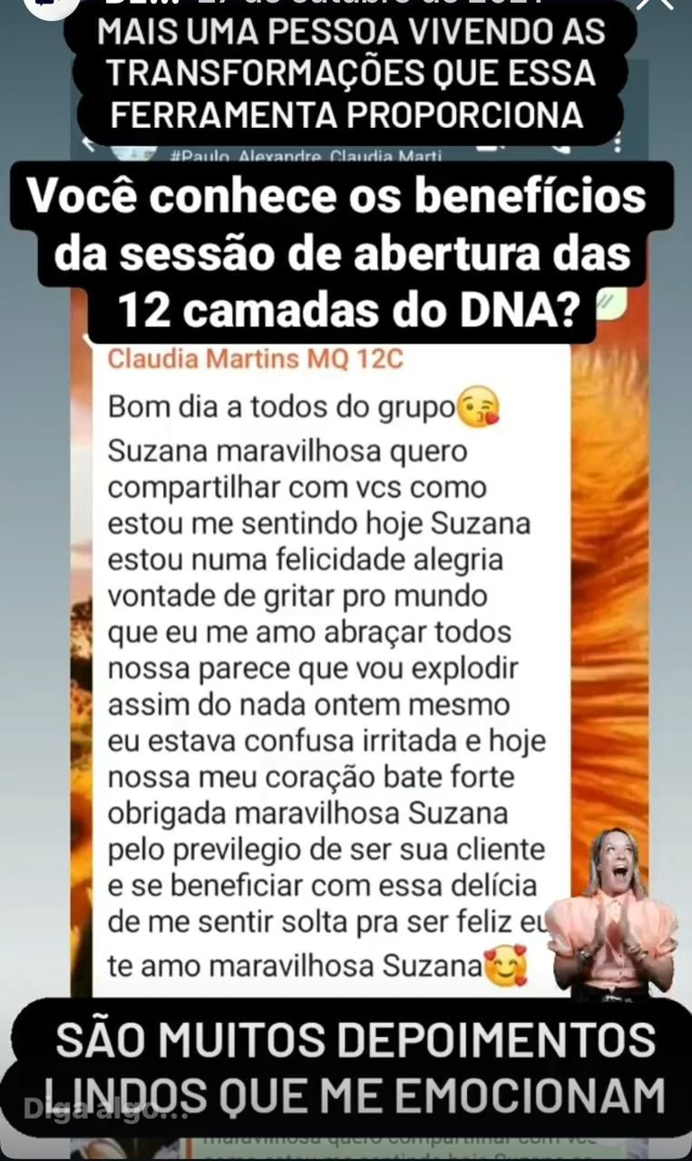 Depoimento de Cláudia Martins