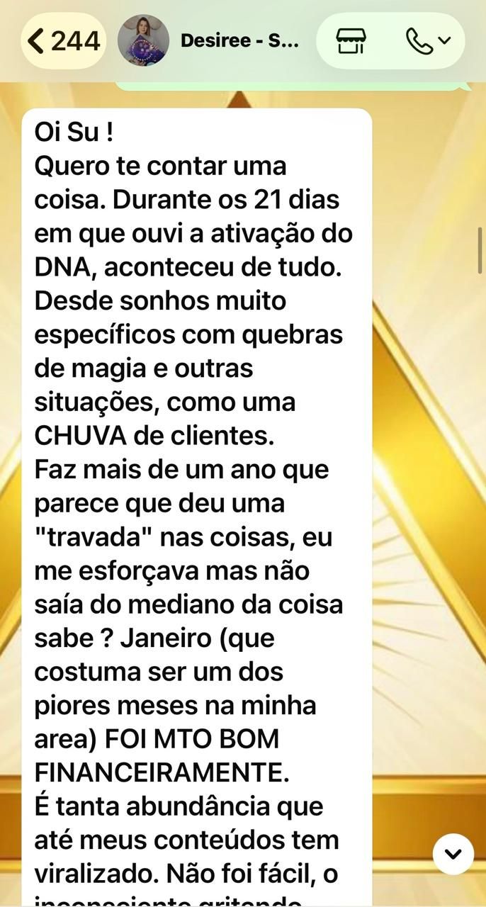 Depoimento de Desiree