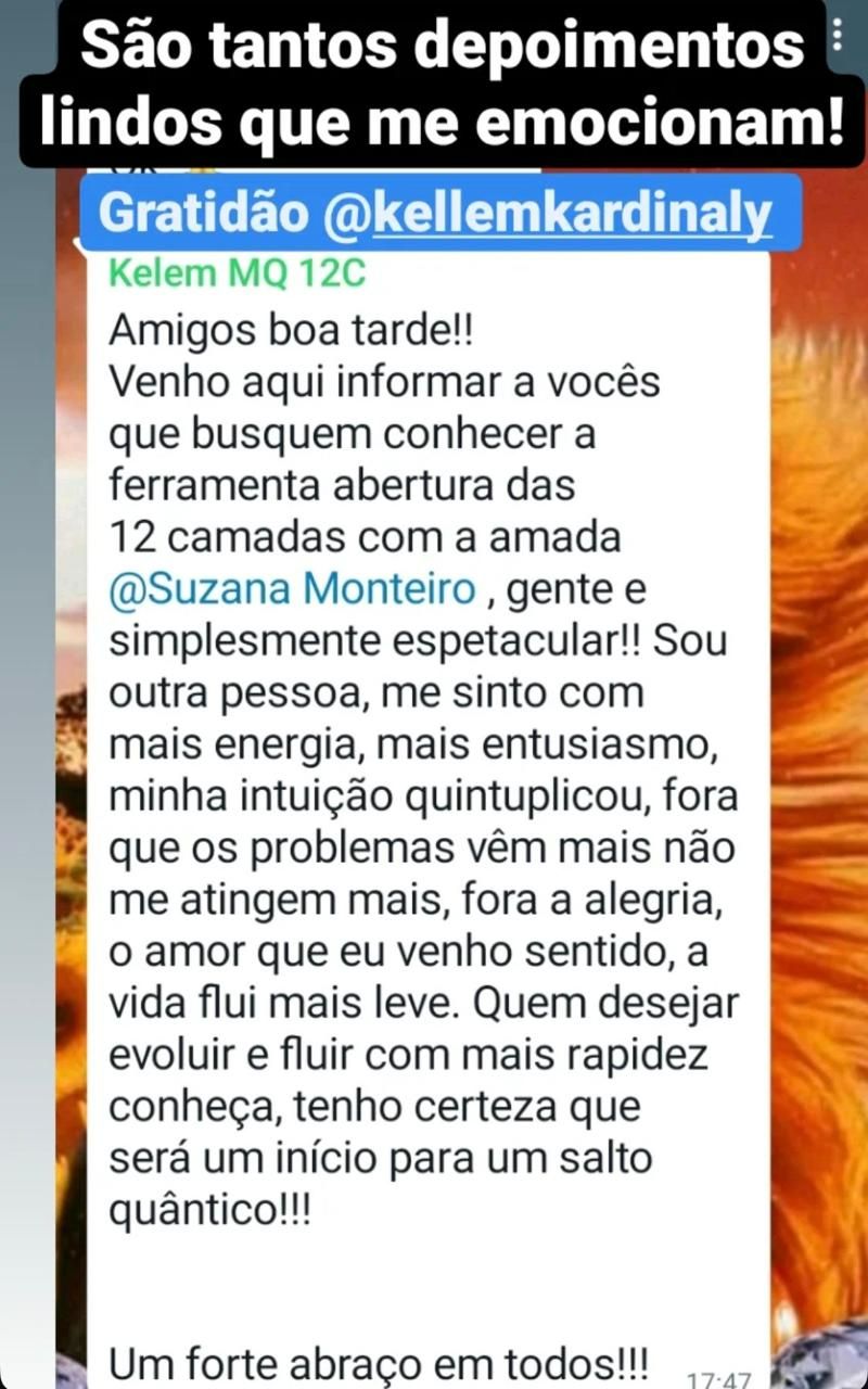 Depoimento de Kellem Kardinaly 