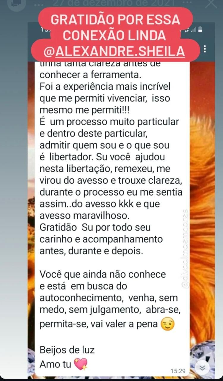 Depoimento de Sheila Alexandre